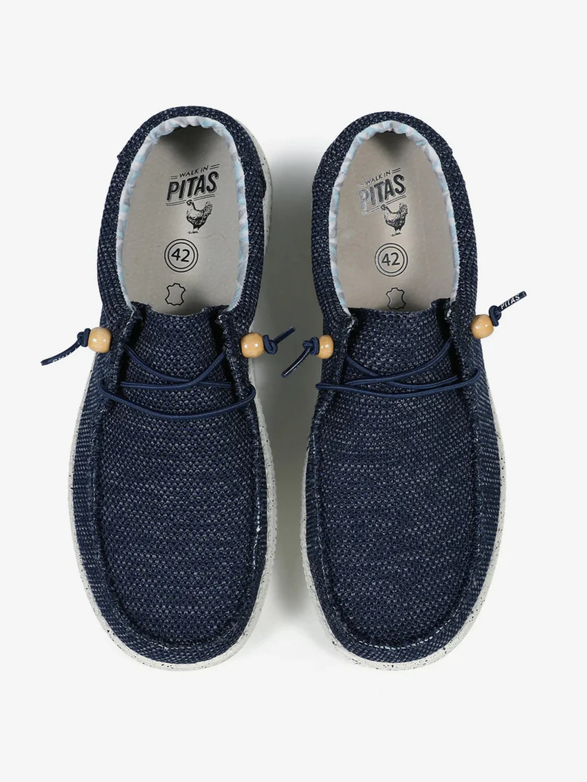 PITAS Mocassino Uomo WP150 W KNITTED PERISCOPE Blu - Image 3