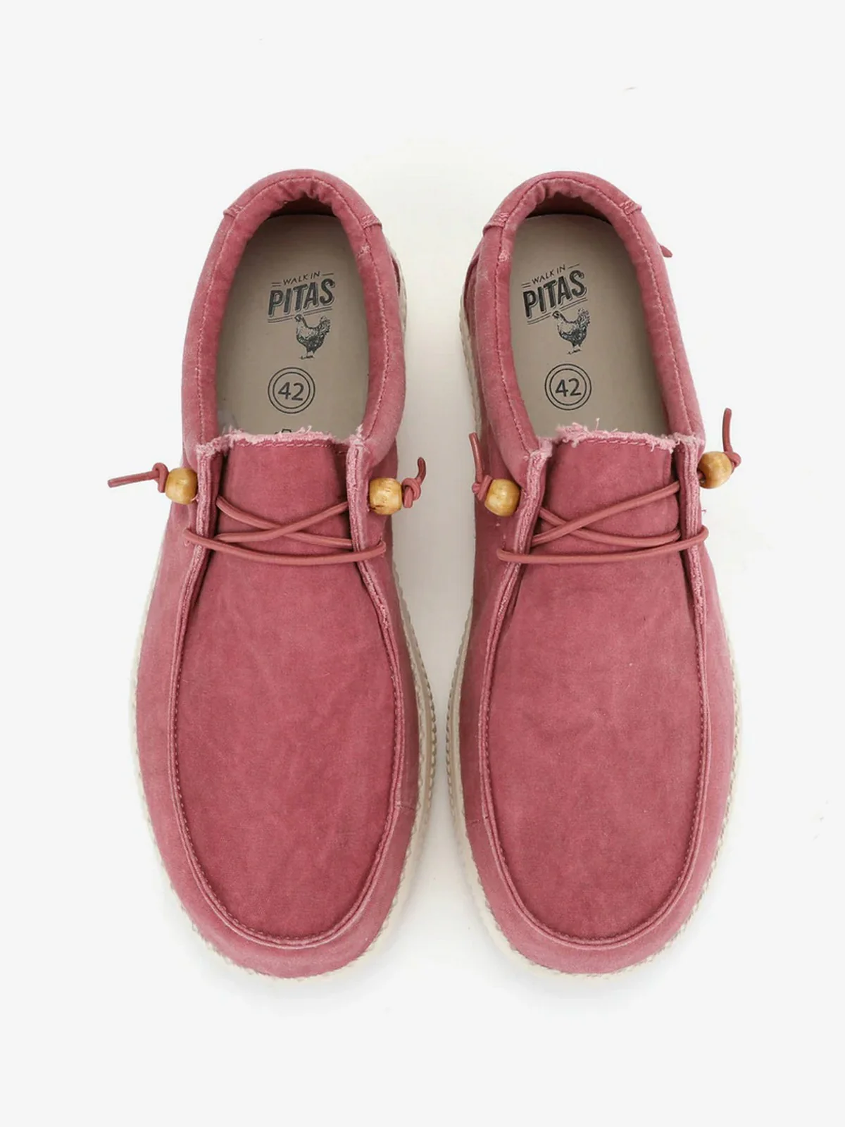 PITAS Mocassino Uomo  WP150 WALLABI W FRESA Rosa - Image 3