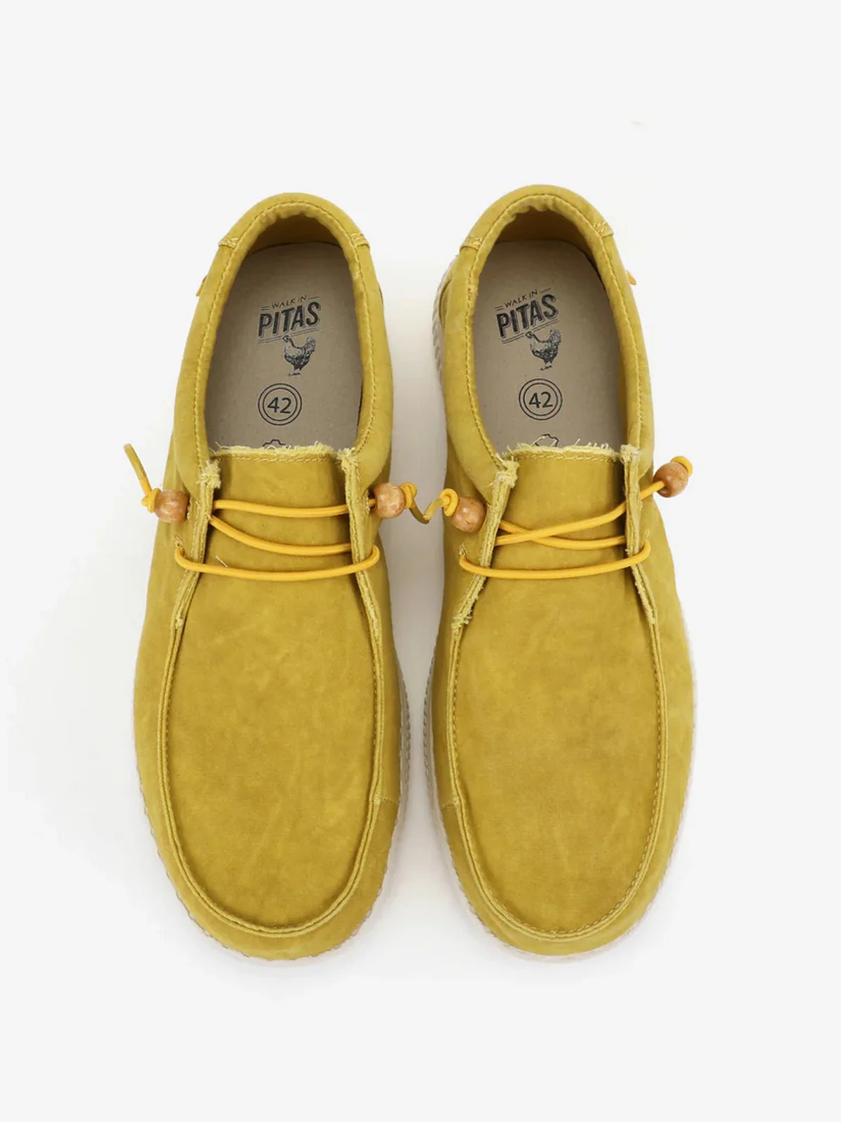 PITAS Mocassino Uomo  WP150 WALLABI W MOSTAZA Giallo - Image 2