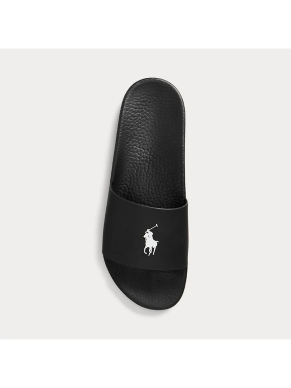 POLO RALPH LAUREN Ciabatta Uomo POLO SLIDE-SANDALS-SLIDE 809852071 011 BLACK/WHITE PP - Image 4