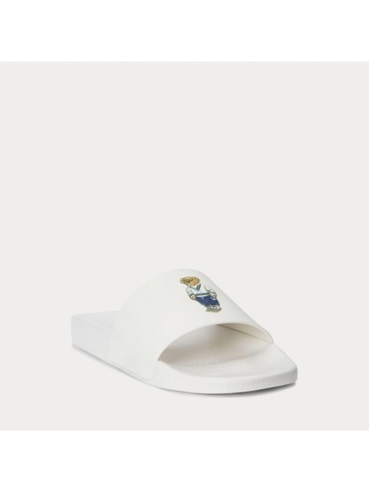 POLO RALPH LAUREN Ciabatta Uomo POLO SLIDE-SANDALS-SLIDE 809962615 001 Bianco - Image 2