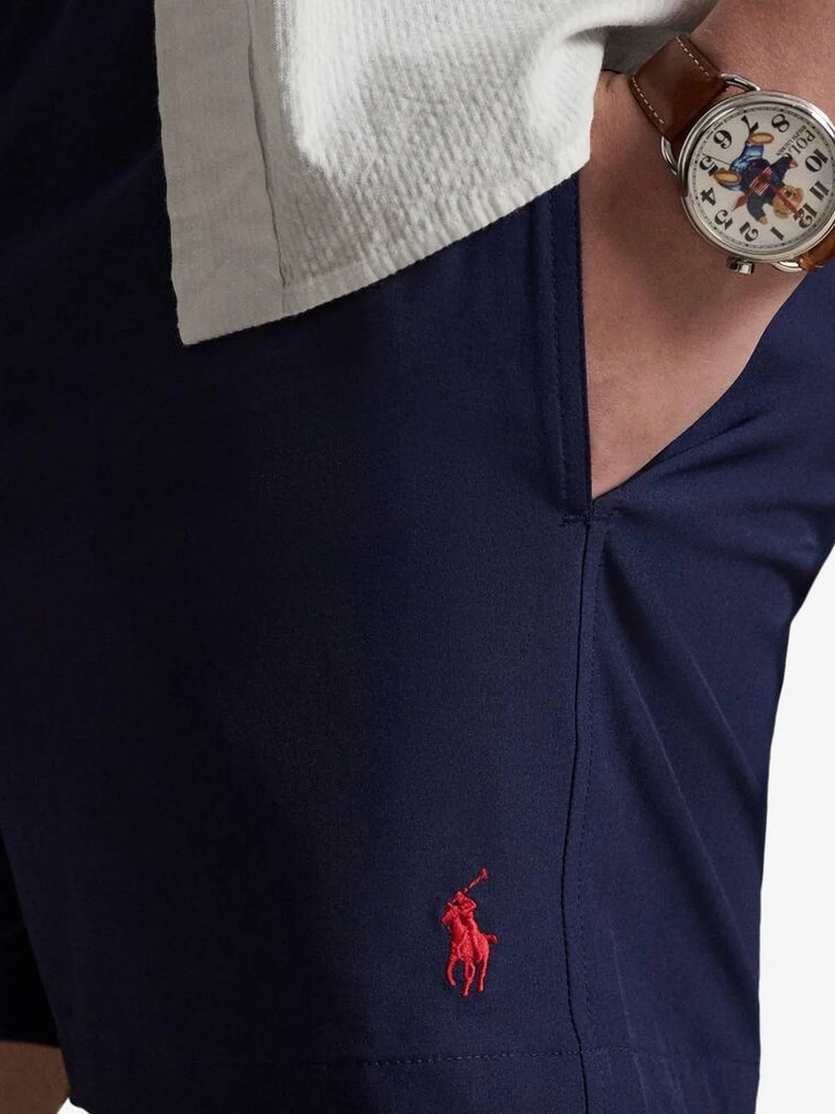 POLO RALPH LAUREN Costume da bagno Uomo WOVEN-TRUNK-SWIM BOTTOM 710B16721 004 NEWPORT NAVY - Image 2