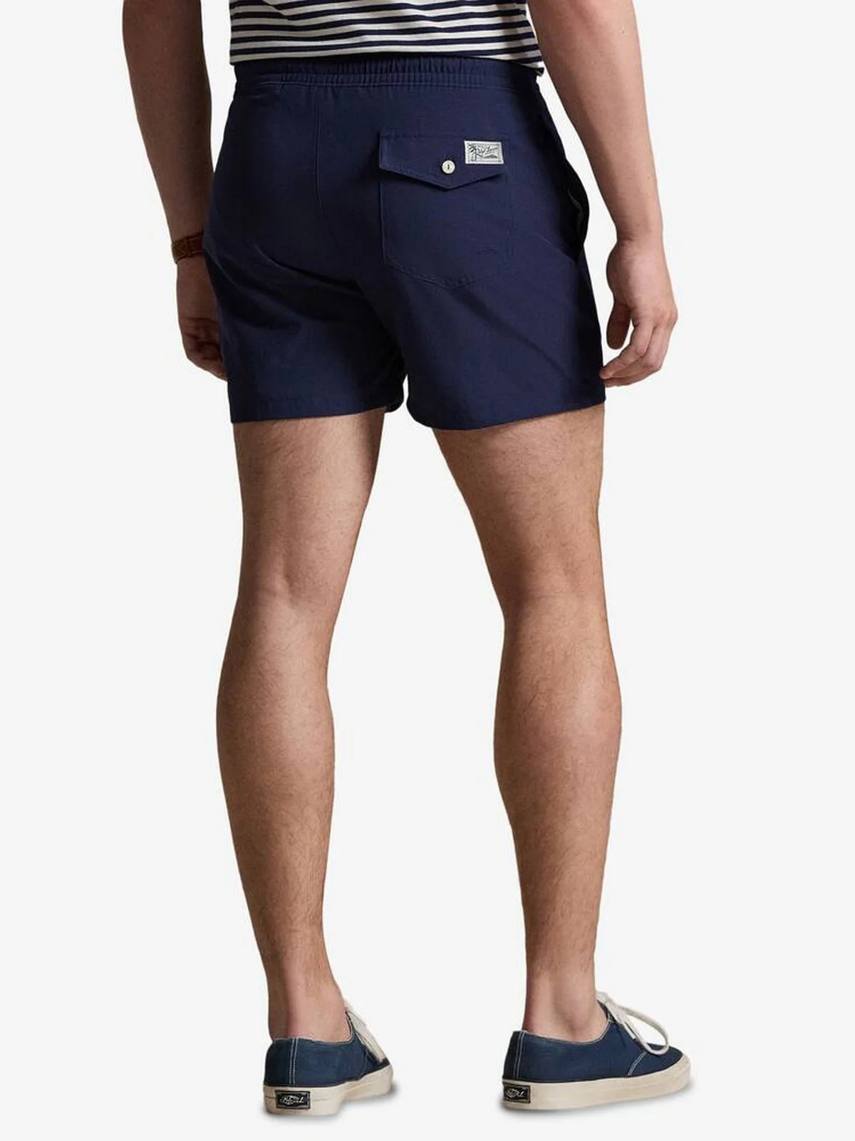 POLO RALPH LAUREN Costume da bagno Uomo WOVEN-TRUNK-SWIM BOTTOM 710B16721 004 NEWPORT NAVY - Image 3