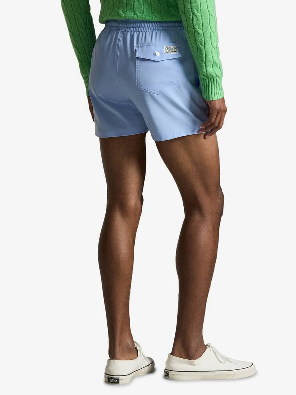 POLO RALPH LAUREN Costume da bagno Uomo WOVEN-TRUNK-SWIM BOTTOM 710B16721 011 AUSTIN BLUE - Image 3