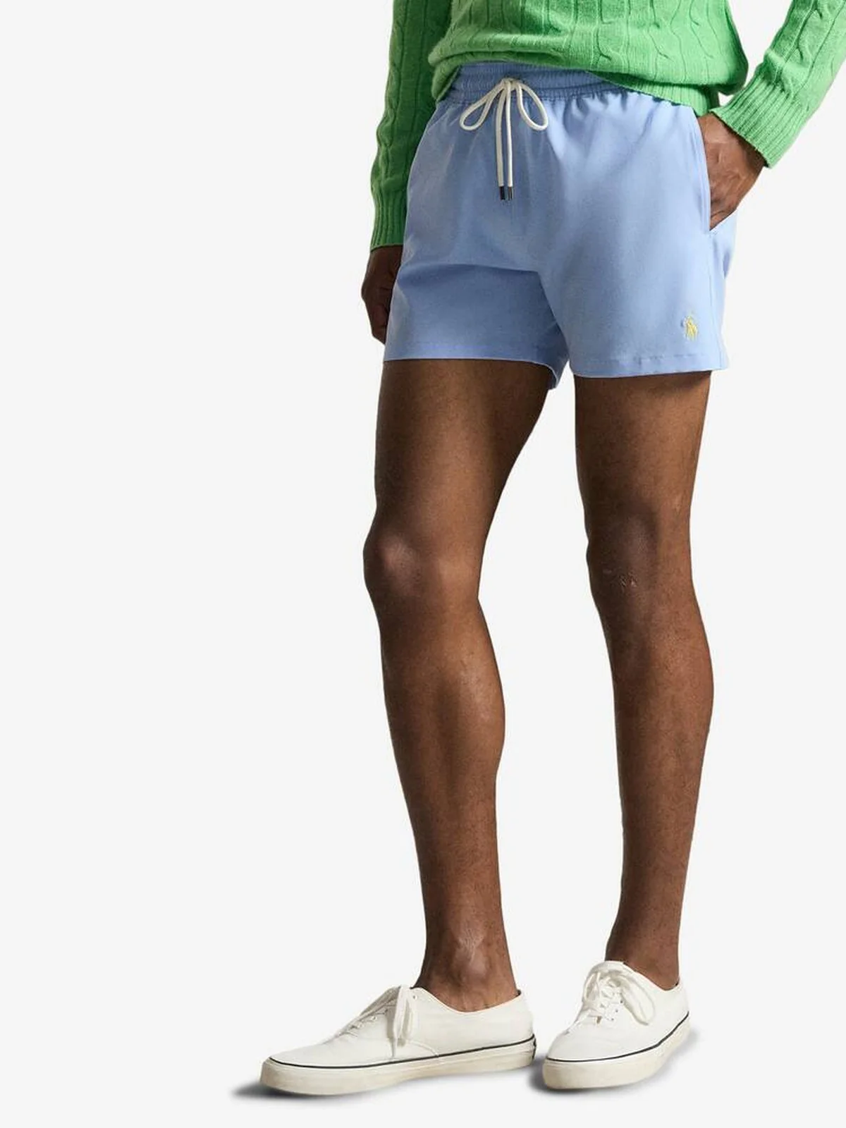 POLO RALPH LAUREN Costume da bagno Uomo WOVEN-TRUNK-SWIM BOTTOM 710B16721 011 AUSTIN BLUE - Image 4
