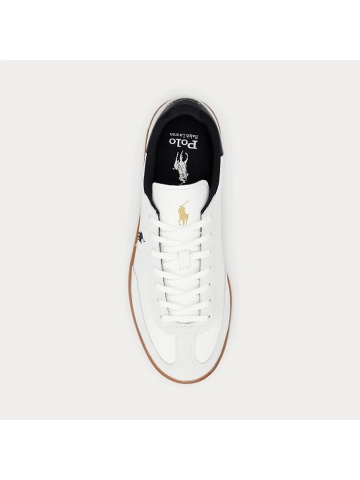 POLO RALPH LAUREN Sneaker Uomo BEDFORD PP-SNEAKERS-LOW TOP LACE 809961181 001 Bianco - Image 5