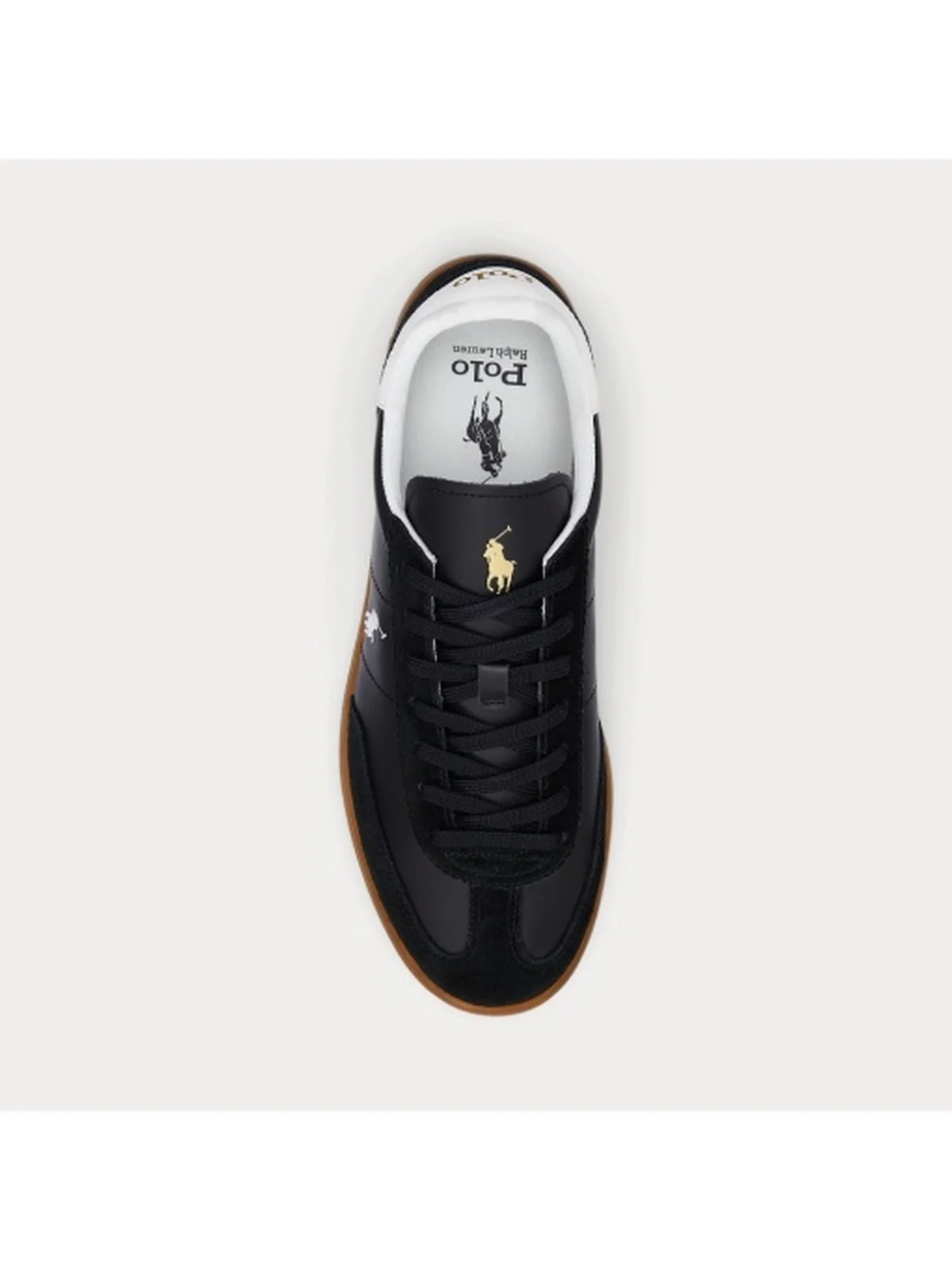 POLO RALPH LAUREN Sneaker Uomo BEDFORD PP-SNEAKERS-LOW TOP LACE 809961181 002 Nero - Image 4