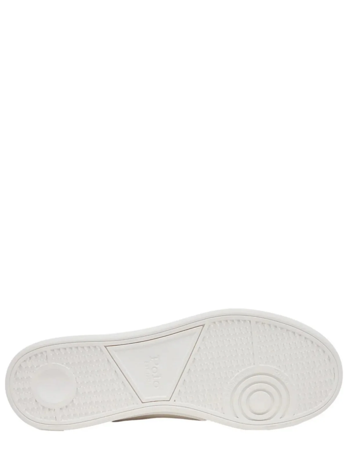 POLO RALPH LAUREN Sneaker Uomo HRT CRT II-SNEAKERS-LOW TOP LACE 809968172 001 DECKWASH WHITE/NAVY - Image 4