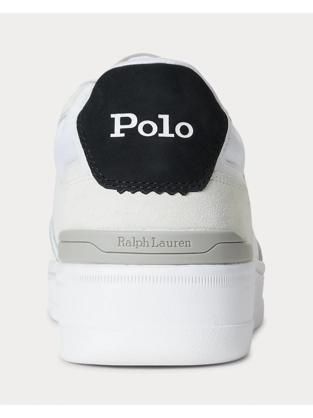POLO RALPH LAUREN Sneaker Uomo OPN MSTER PP-SNEAKERS-LOW TOP LACE 809974026 001 WHITE/BLACK - Image 3