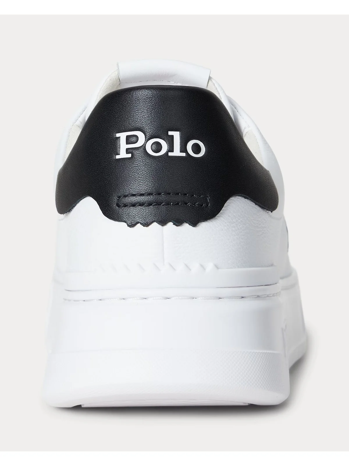 POLO RALPH LAUREN Sneaker Uomo RLITE COURT-SNEAKERS-LOW TOP LACE 809974097 002 WHITE/BLACK - Image 3