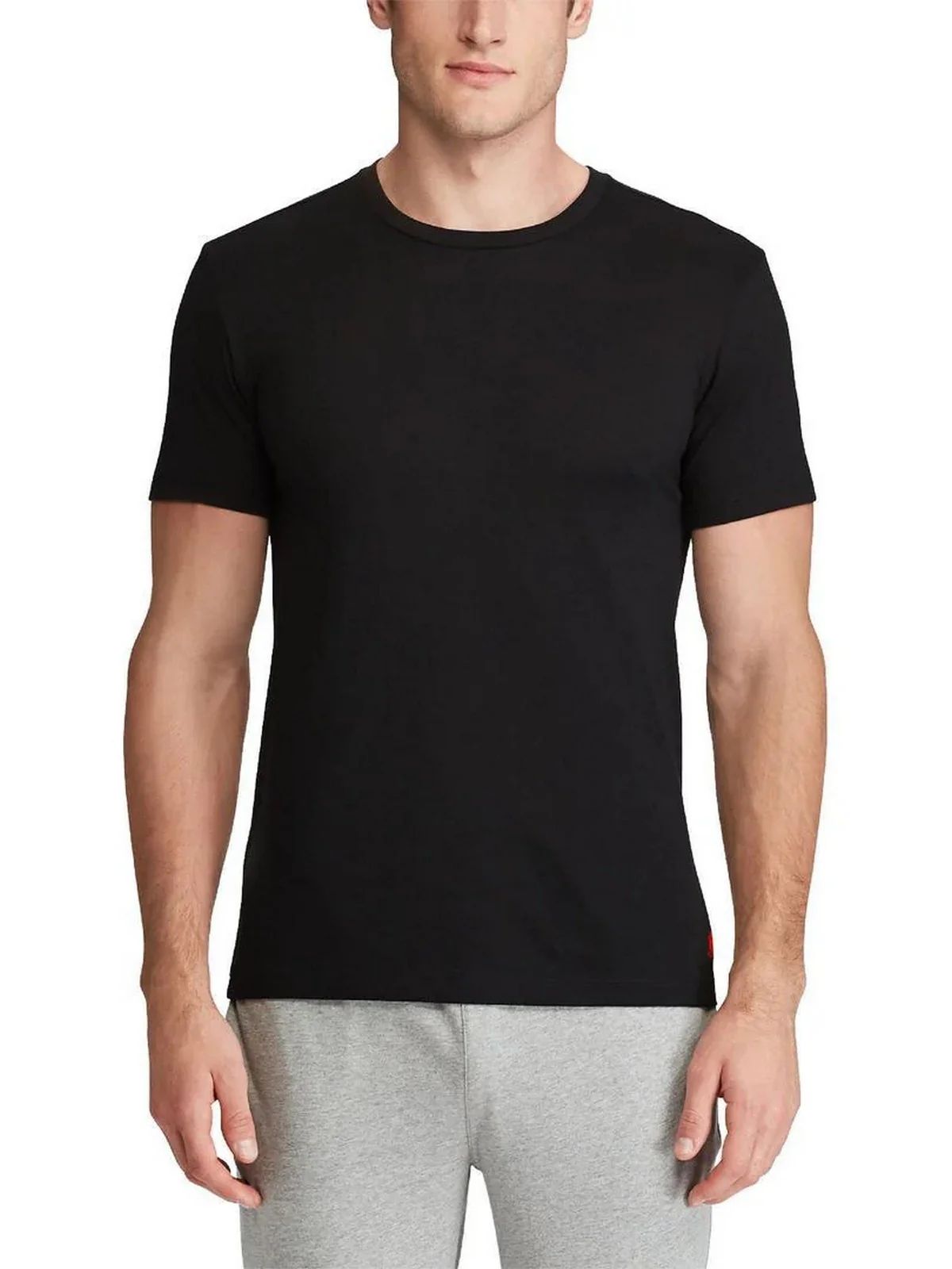 POLO RALPH LAUREN T-shirt Uomo CLASSIC-2 PACK-CREW UNDERSHIRT 714835960 001 2PK POLO BLACK/POLO BLACK - Image 2