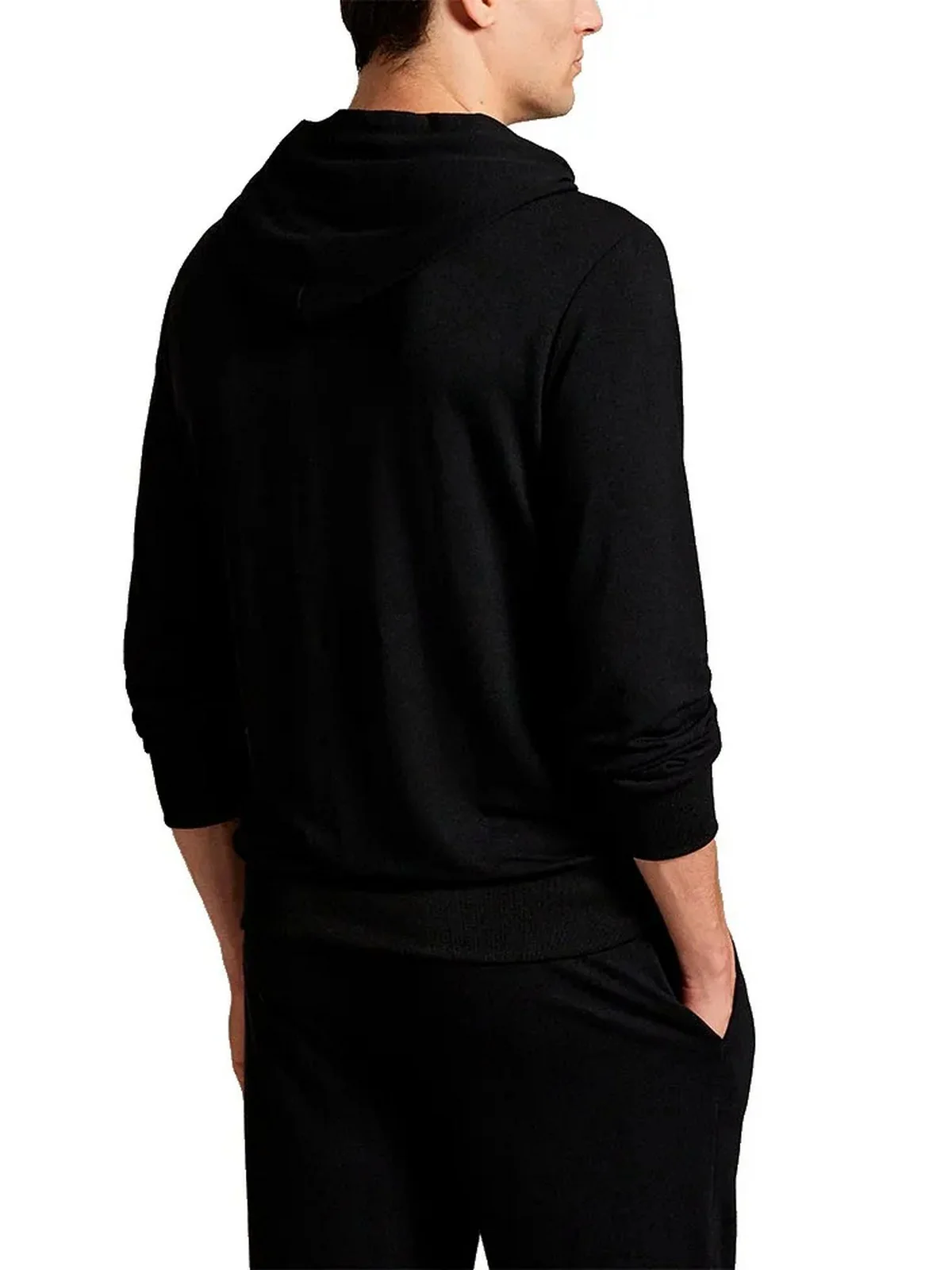 POLO RALPH LAUREN T-shirt Uomo PO HOOD-SLEEP-TOP 714P03152 001 POLO BLACK/POLO BLACK - Image 3