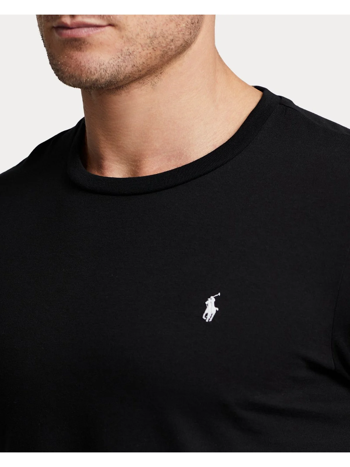 POLO RALPH LAUREN T-shirt Uomo S/S CREW-SLEEP-TOP 714844756 001 POLO BLACK - Image 3