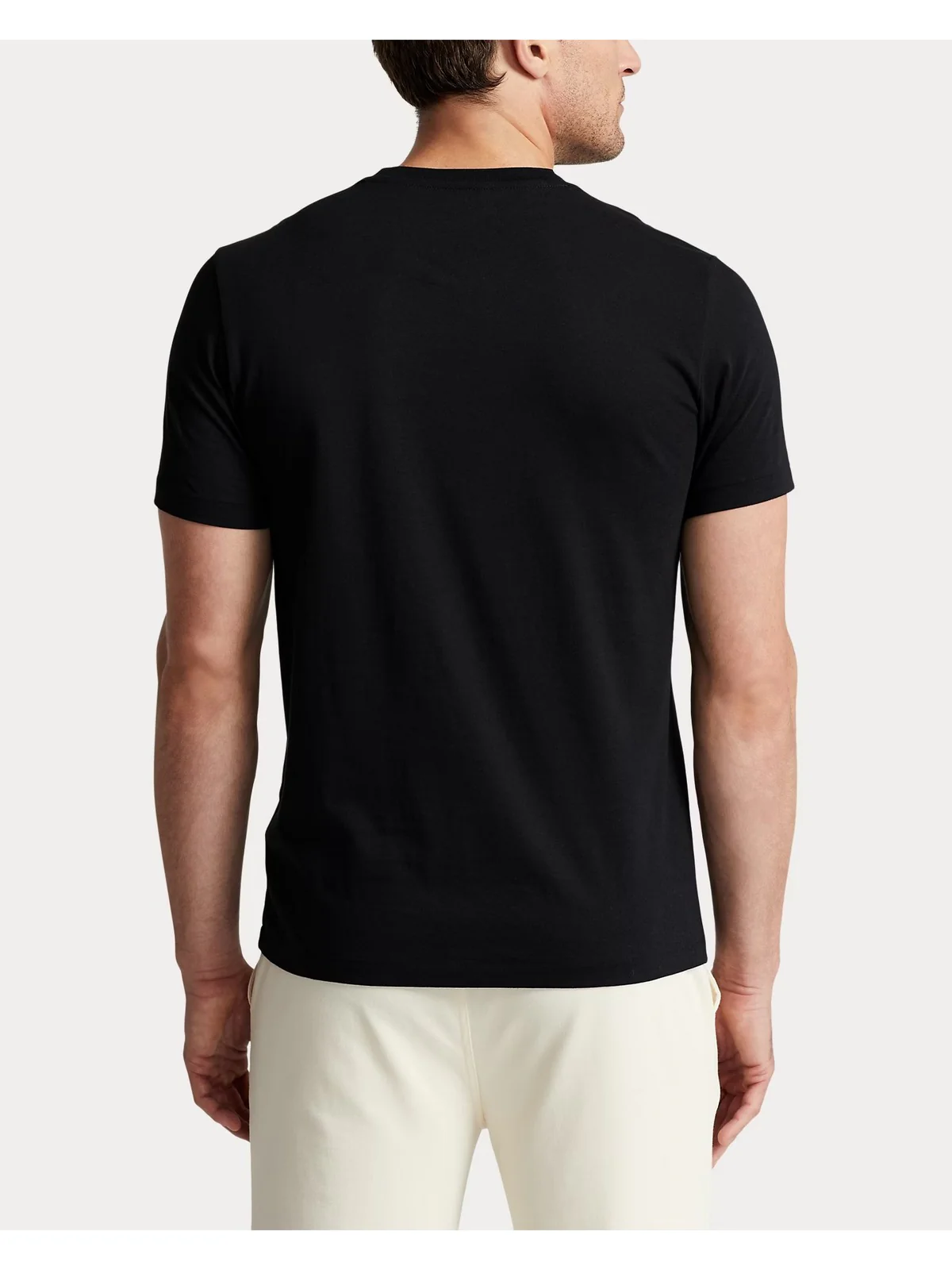 POLO RALPH LAUREN T-shirt Uomo S/S CREW-SLEEP-TOP 714844756 001 POLO BLACK - Image 4