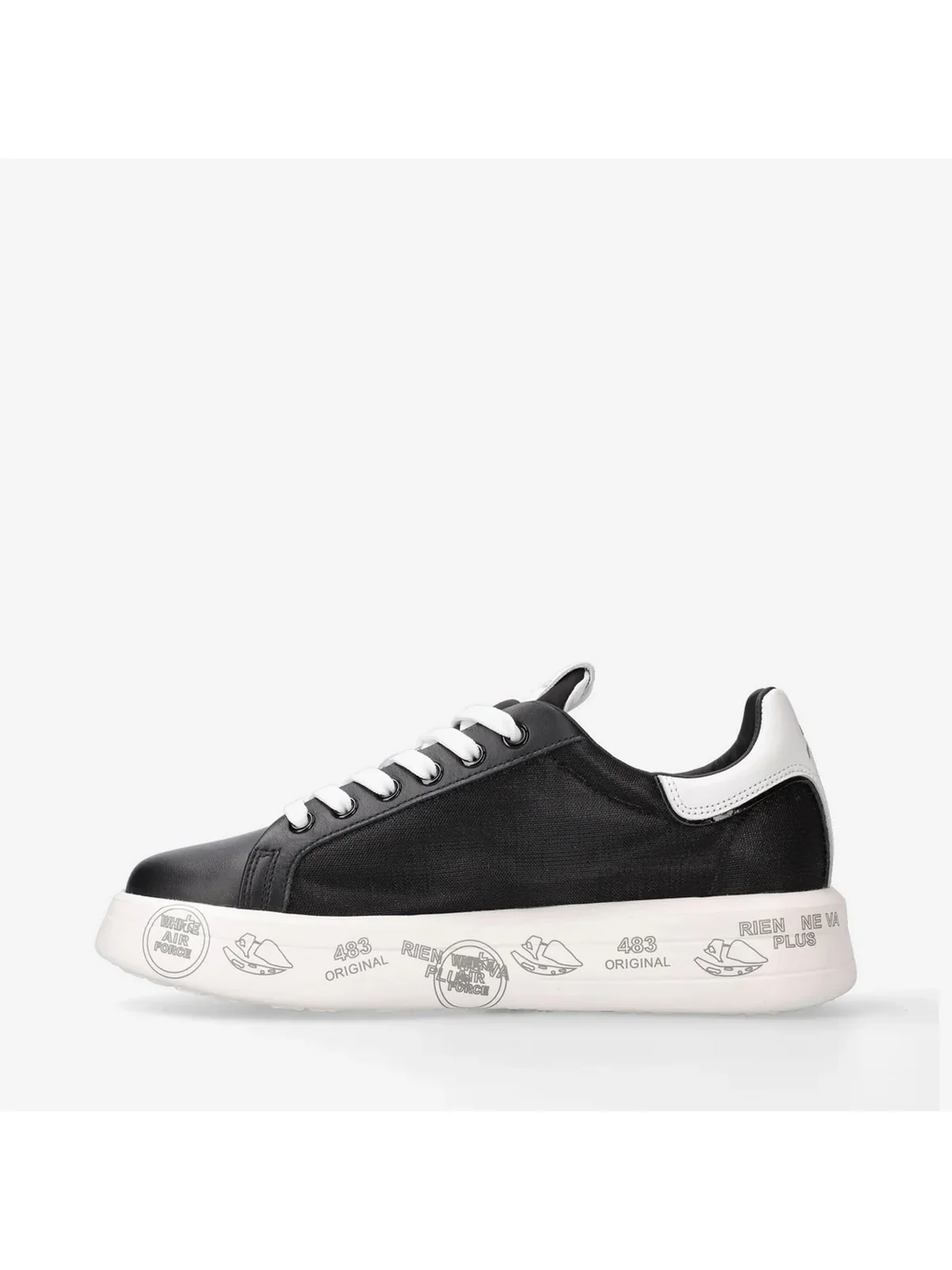 PREMIATA Sneaker Donna  BELLE VAR 6278 Nero - Image 3