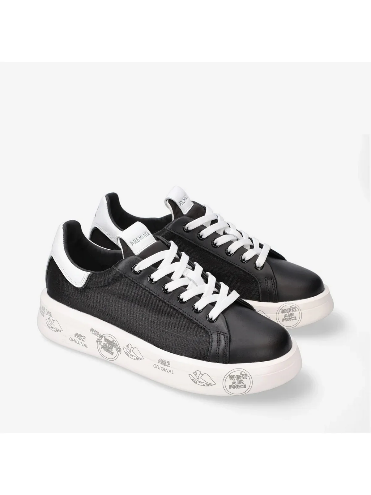 PREMIATA Sneaker Donna  BELLE VAR 6278 Nero - Image 4