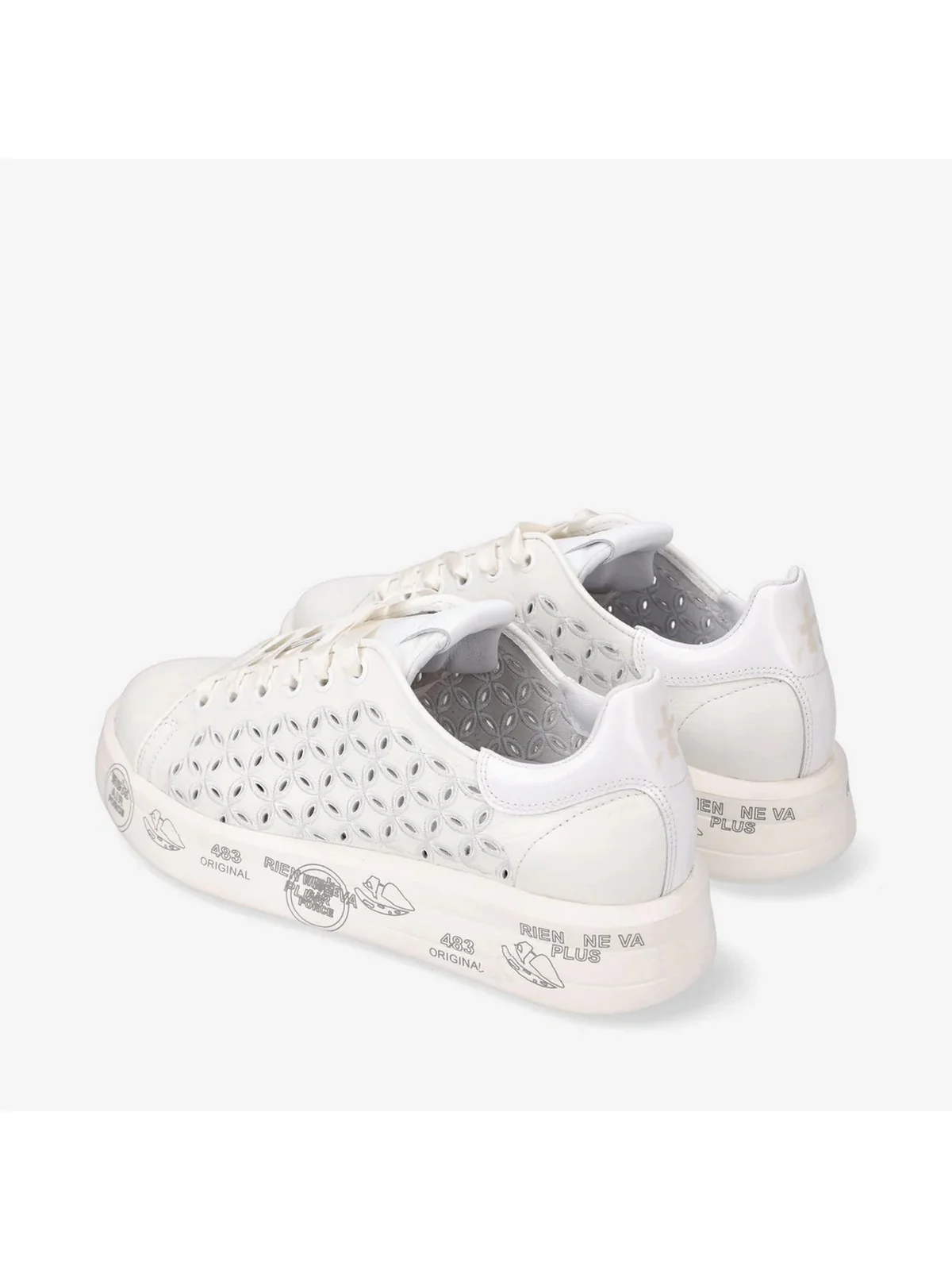 PREMIATA Sneaker Donna  BELLE VAR 6283 Bianco - Image 5