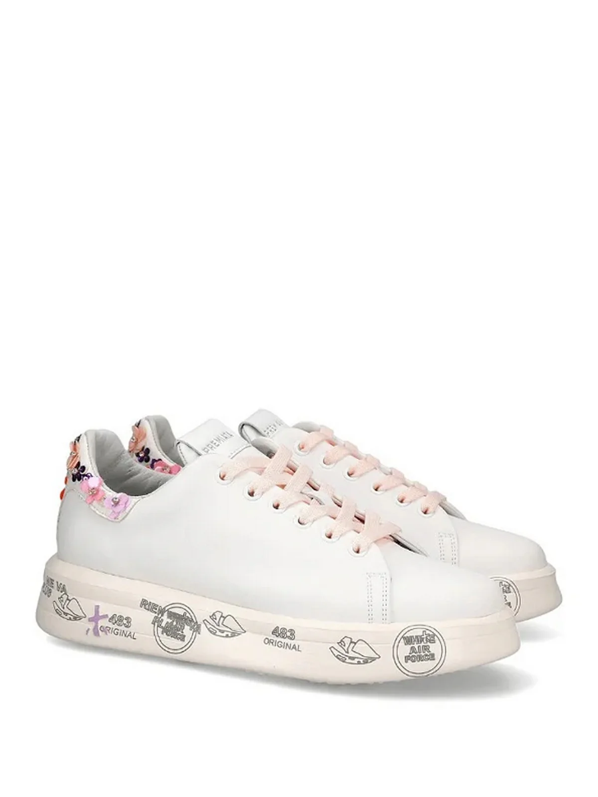 PREMIATA Sneaker Donna  BELLE VAR 6709 Bianco - Image 2