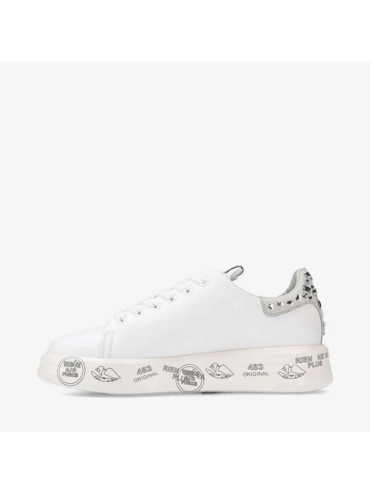 PREMIATA Sneaker Donna  BELLE VAR 6712 Bianco - Image 3
