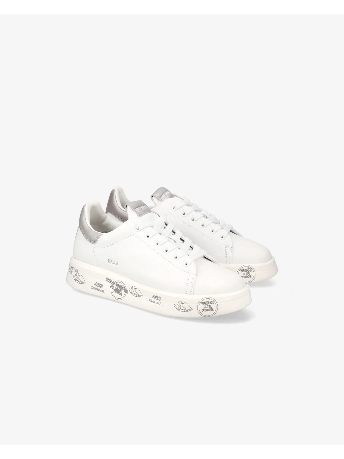 PREMIATA Sneaker Donna  BELLE VAR 7447 WHITE - Image 3