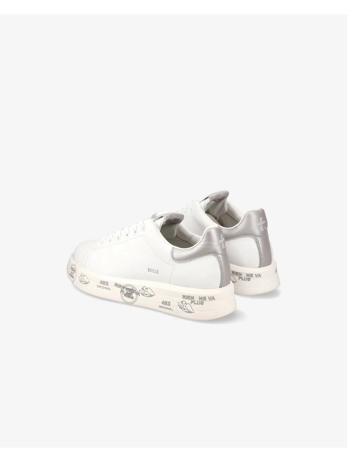 PREMIATA Sneaker Donna  BELLE VAR 7447 WHITE - Image 4