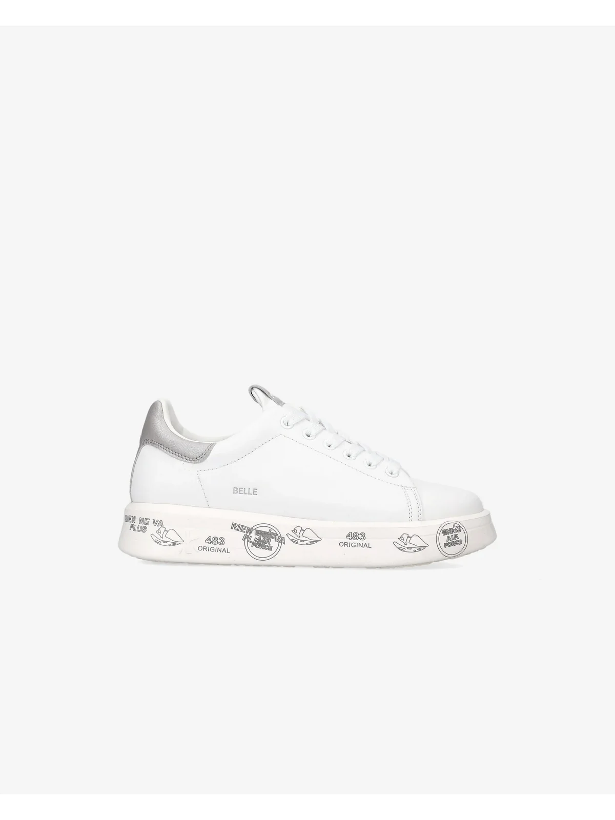 PREMIATA Sneaker Donna  BELLE VAR 7447 WHITE - Image 7