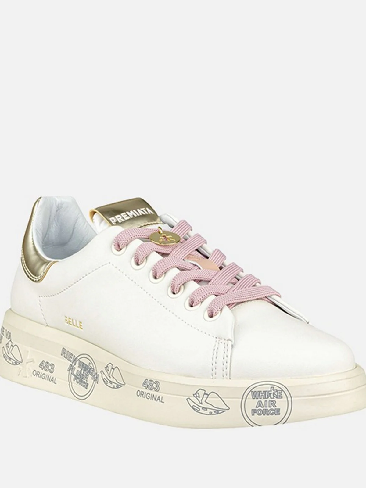 PREMIATA Sneaker Donna  BELLE VAR 7812 Beige - Image 4