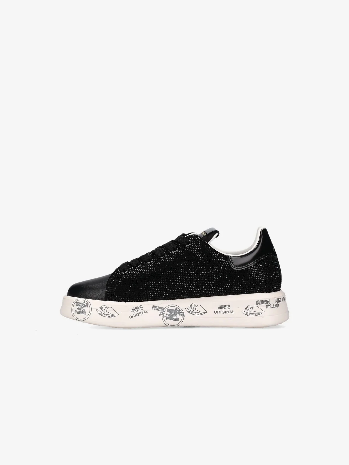 PREMIATA Sneaker Donna  BELLE VAR 7813 BLACK - Image 4