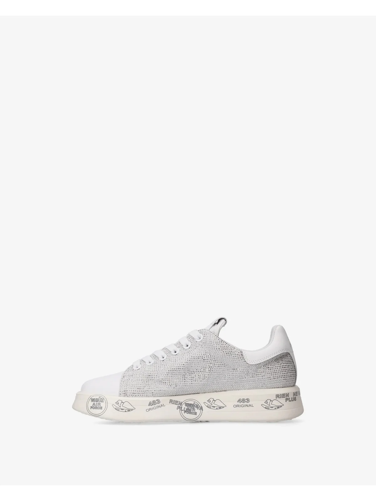 PREMIATA Sneaker Donna  BELLE VAR 8158 WHITE - Image 4