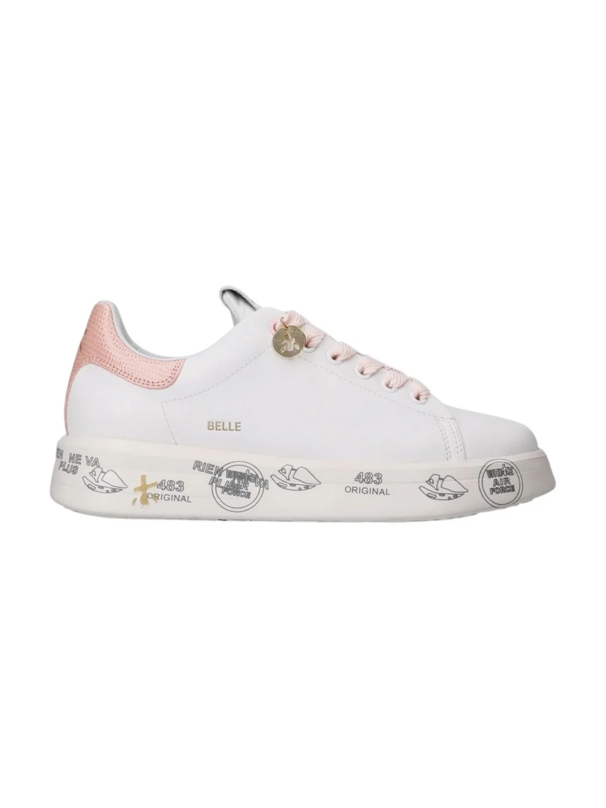 PREMIATA Sneaker Donna BELLE VAR 8159 WHITE