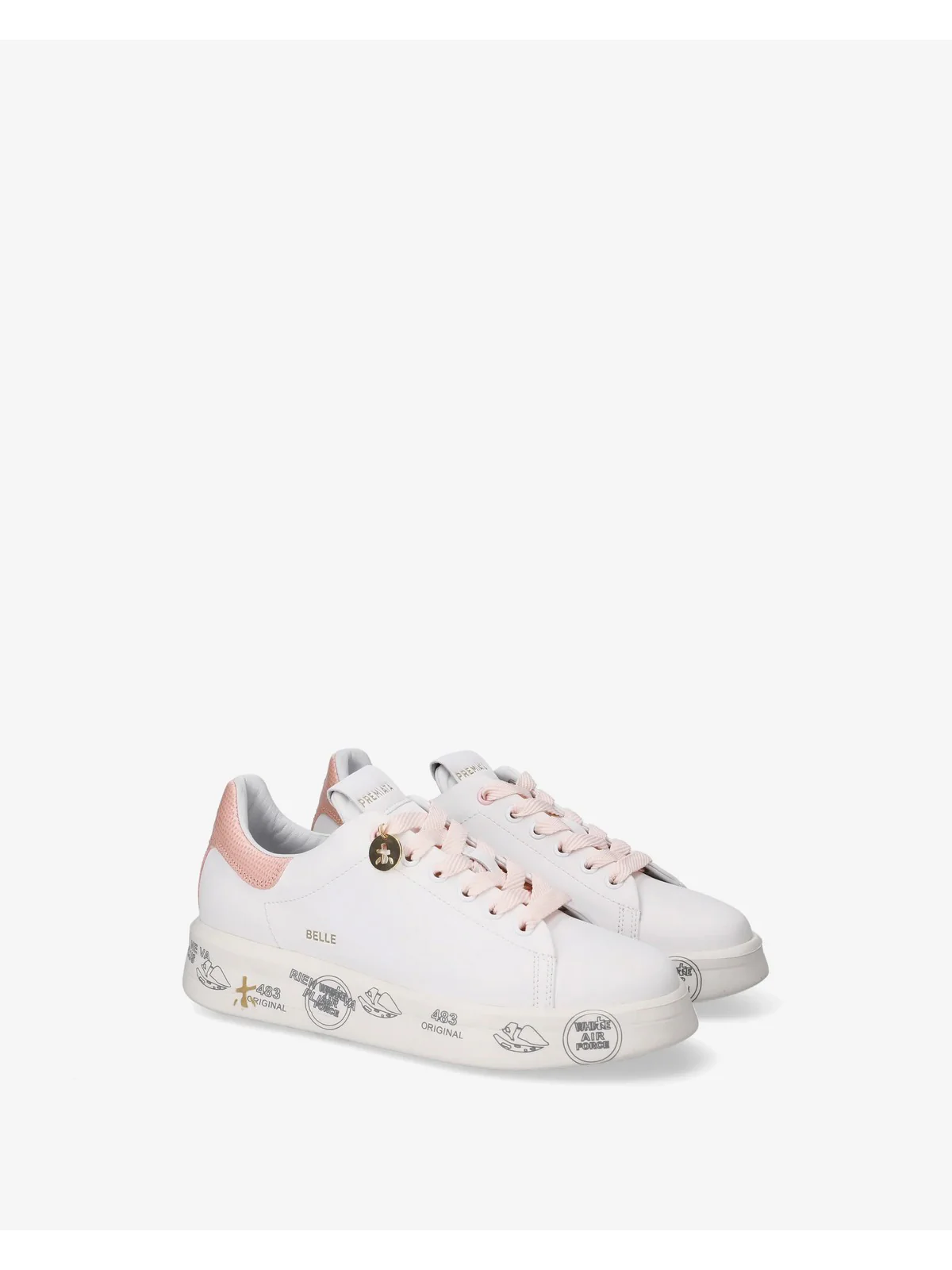 PREMIATA Sneaker Donna BELLE VAR 8159 WHITE - Image 4