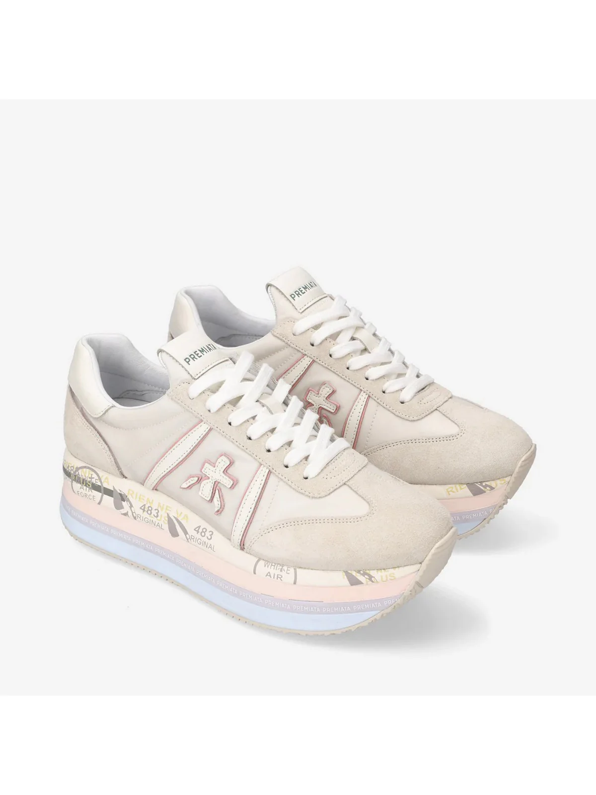 PREMIATA Sneaker Donna BETH VAR 6234 Bianco - Image 4
