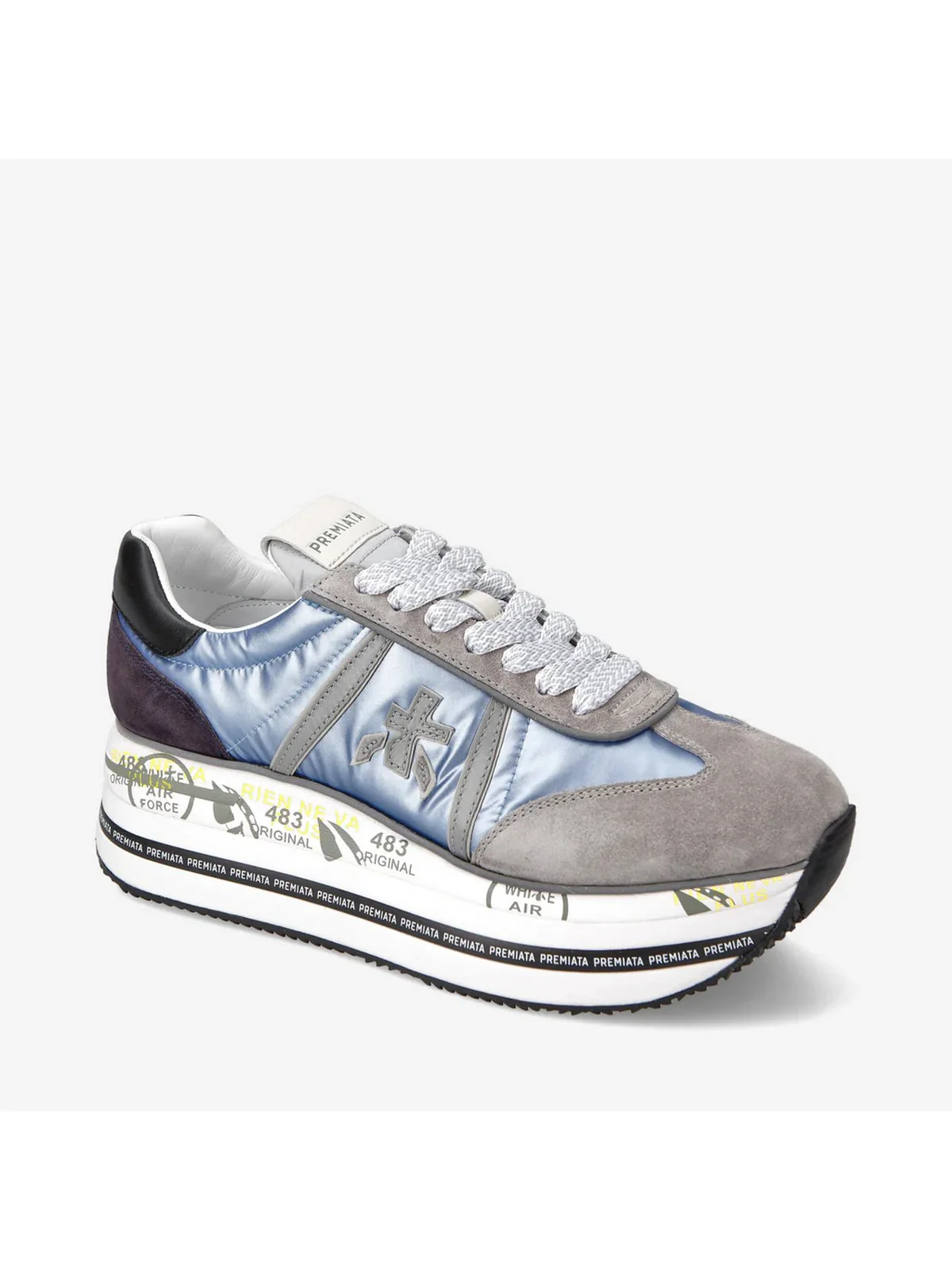 PREMIATA Sneaker Donna  BETH VAR 6498 Blu - Image 4