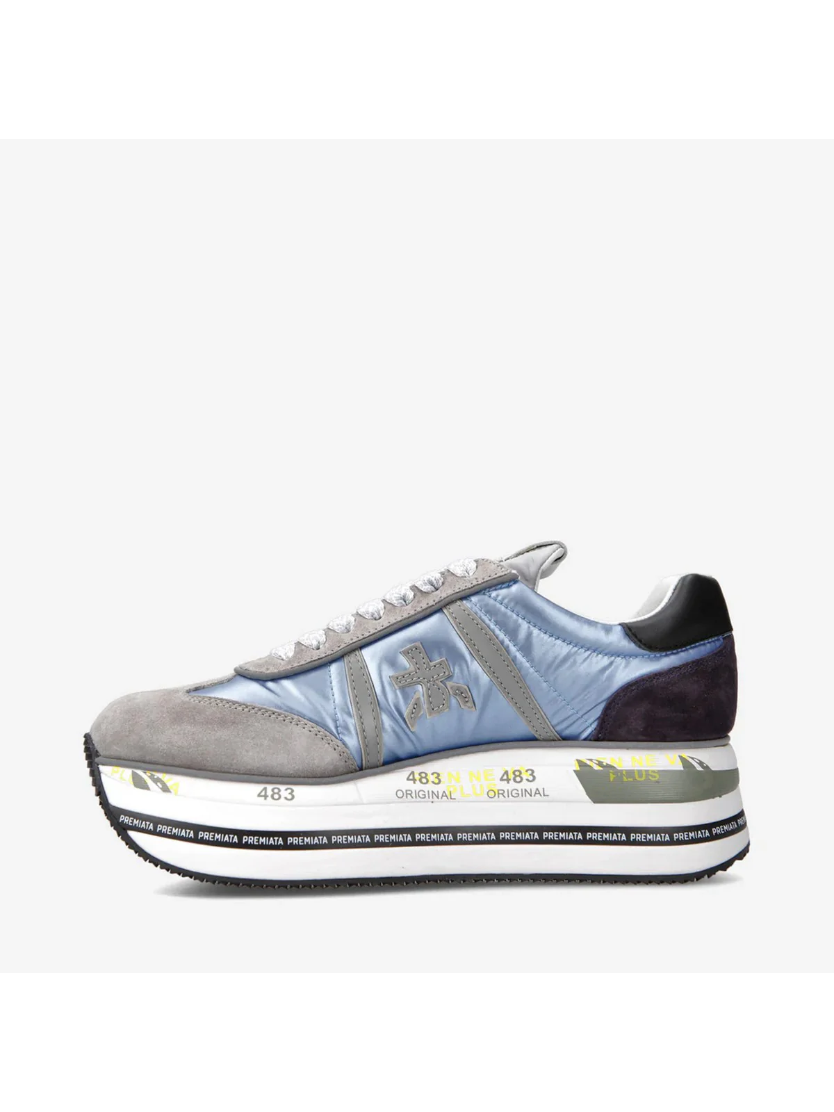 PREMIATA Sneaker Donna  BETH VAR 6498 Blu - Image 5