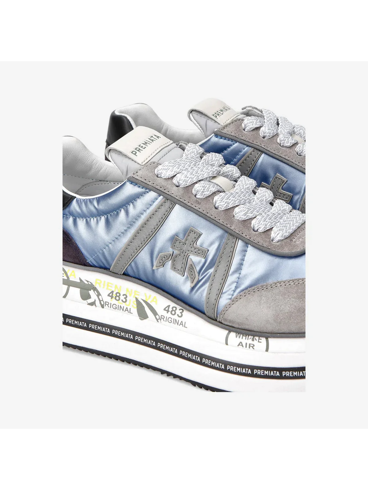 PREMIATA Sneaker Donna  BETH VAR 6498 Blu - Image 7