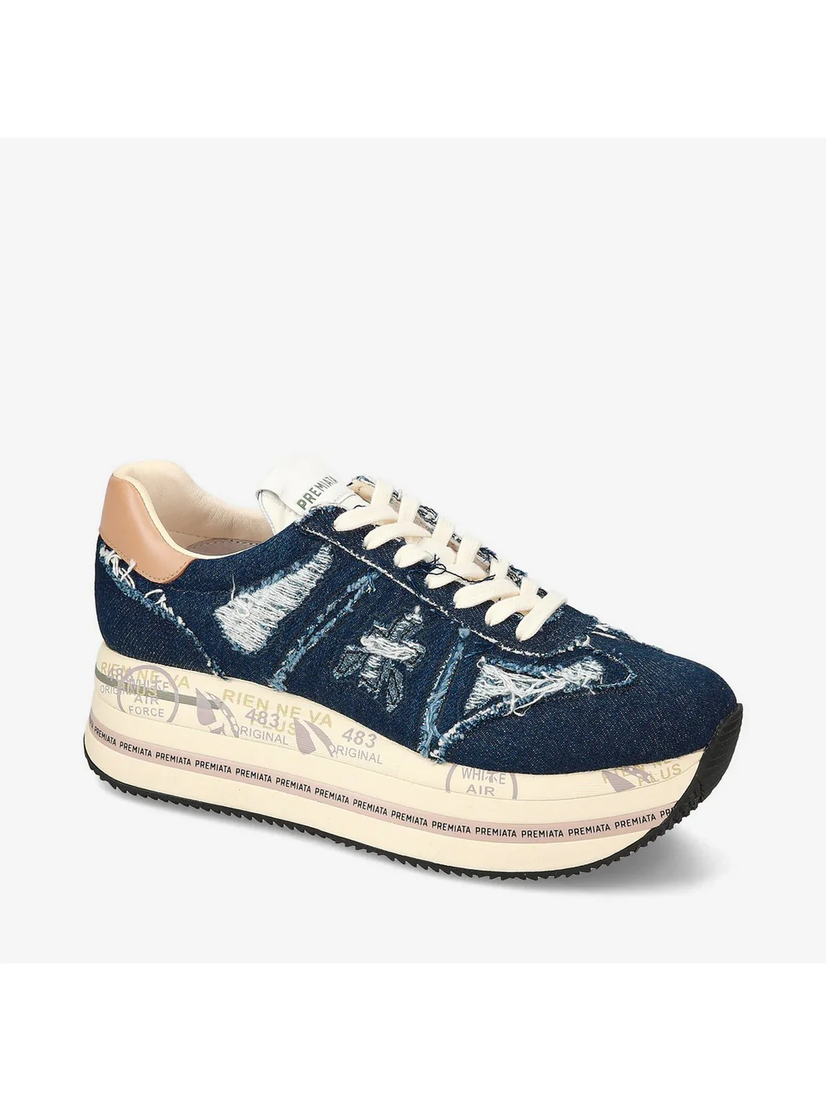 PREMIATA Sneaker Donna  BETH VAR 6714 Blu - Image 2