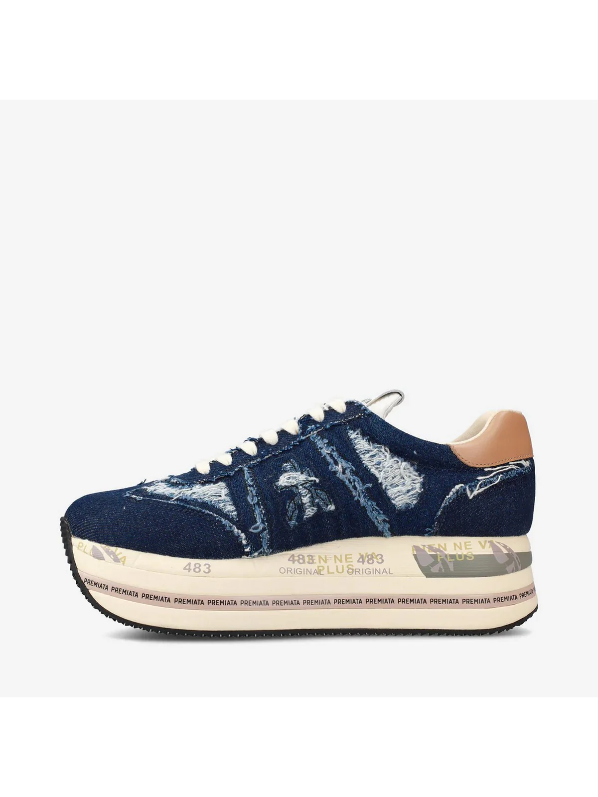 PREMIATA Sneaker Donna  BETH VAR 6714 Blu - Image 3