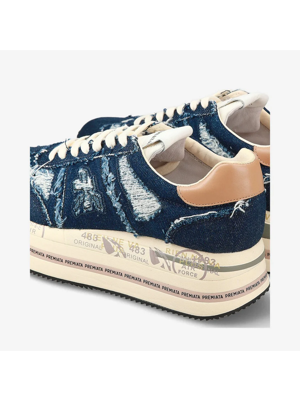 PREMIATA Sneaker Donna  BETH VAR 6714 Blu - Image 6