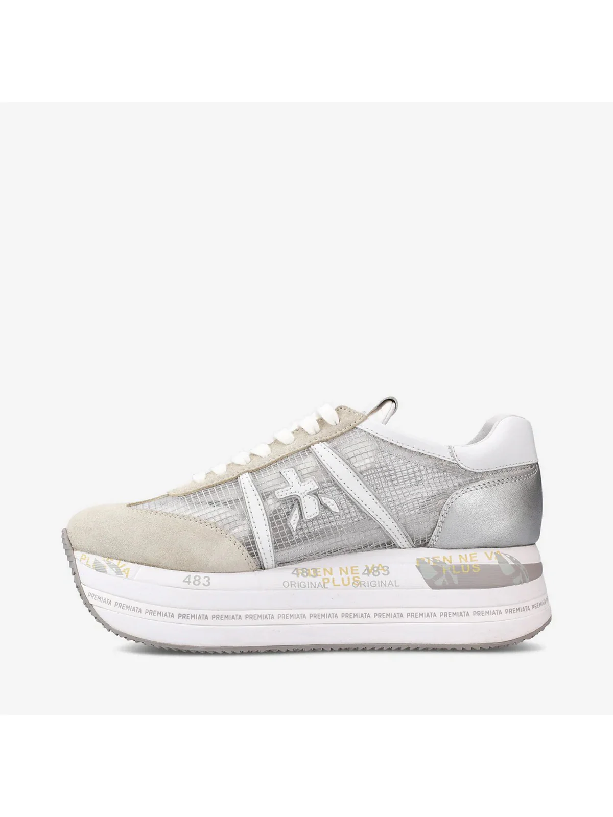 PREMIATA Sneaker Donna BETH VAR 6792 Beige - Image 3