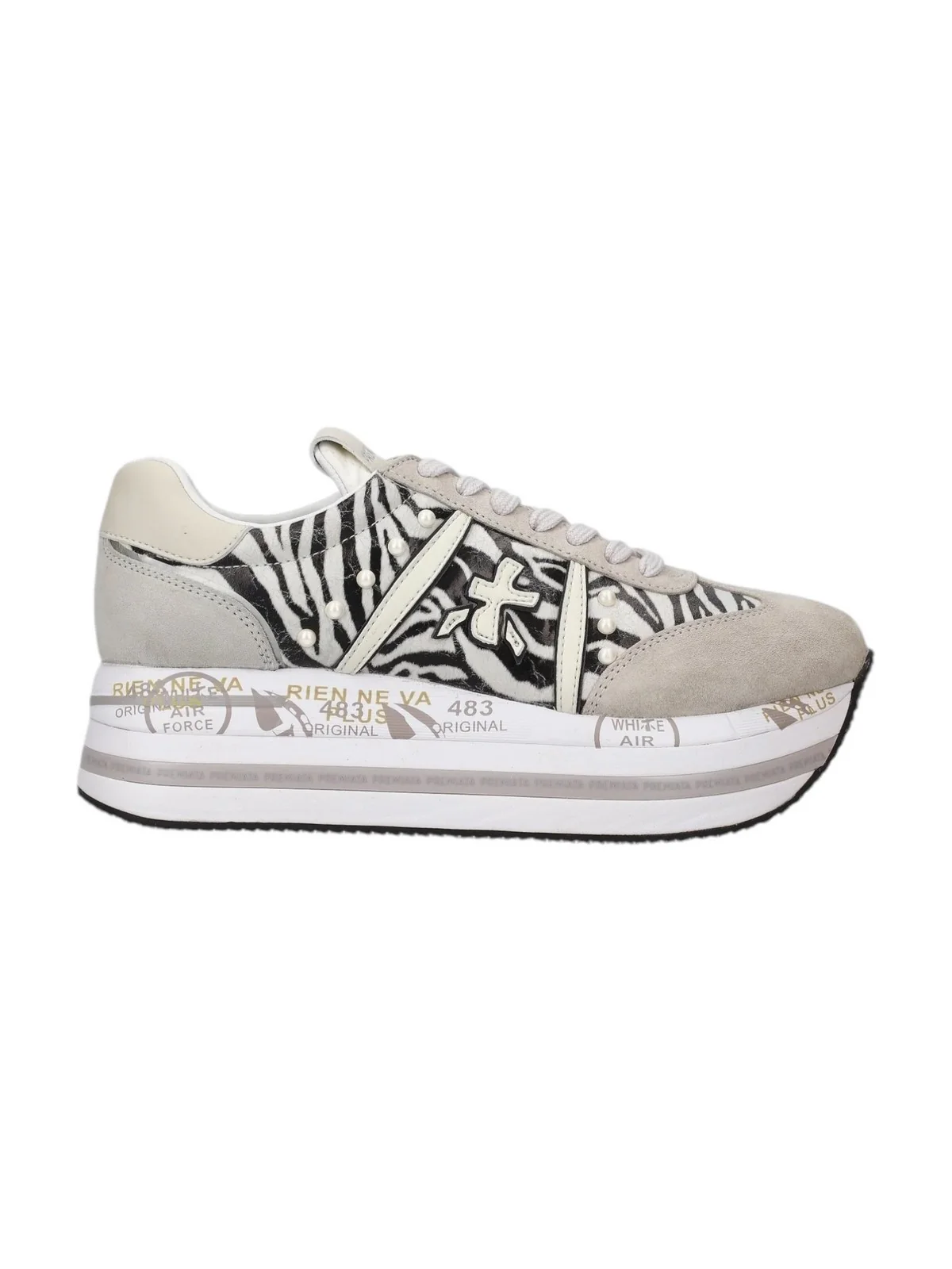 PREMIATA Sneaker Donna BETH VAR 6952 Bianco