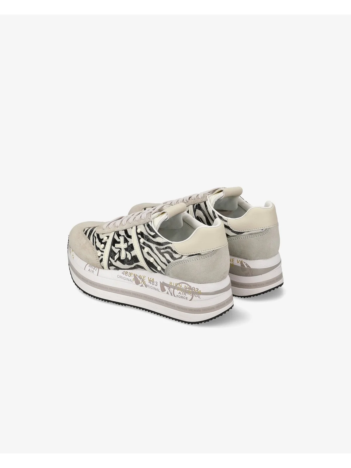 PREMIATA Sneaker Donna BETH VAR 6952 Bianco - Image 3