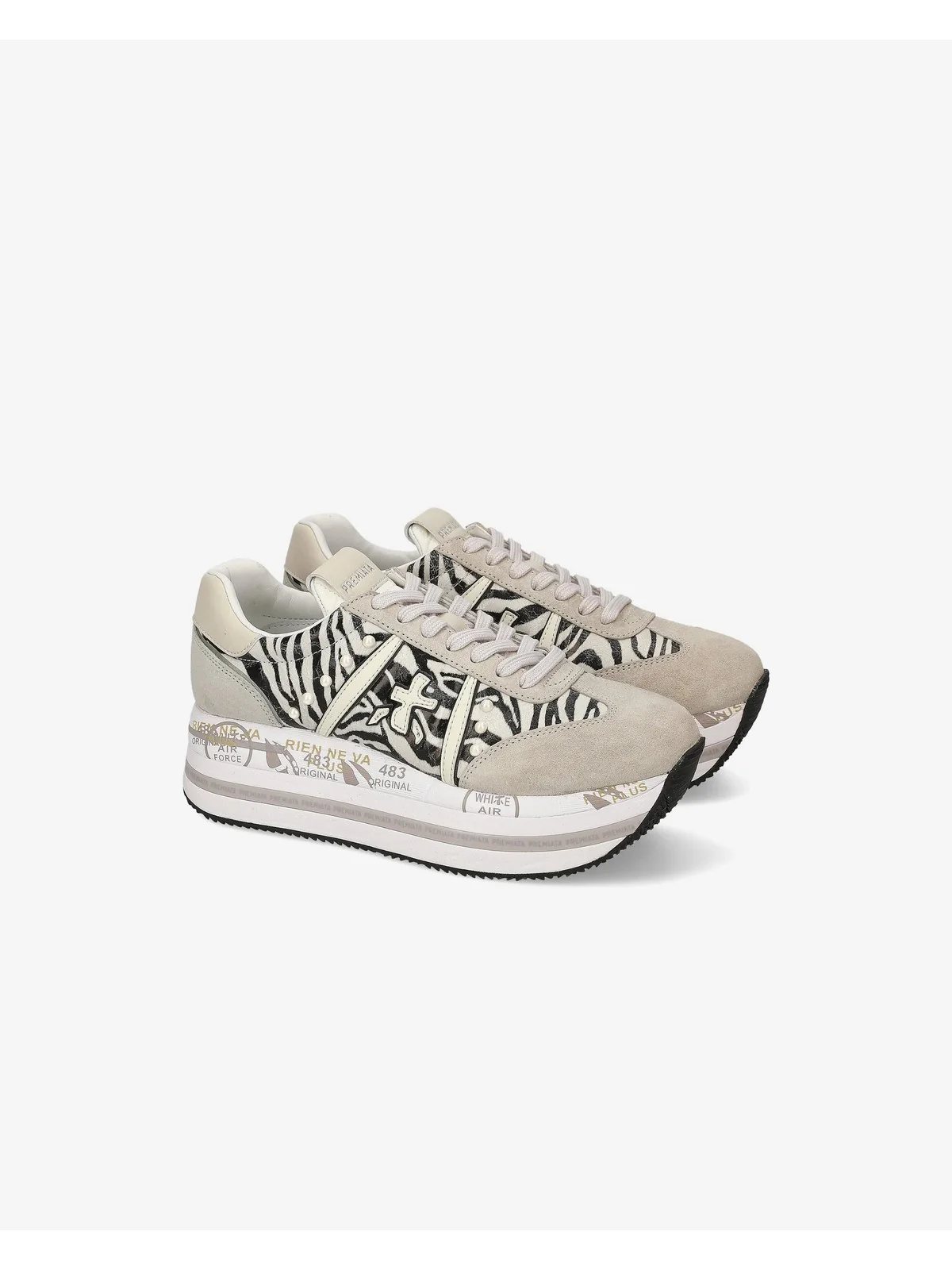 PREMIATA Sneaker Donna BETH VAR 6952 Bianco - Image 5