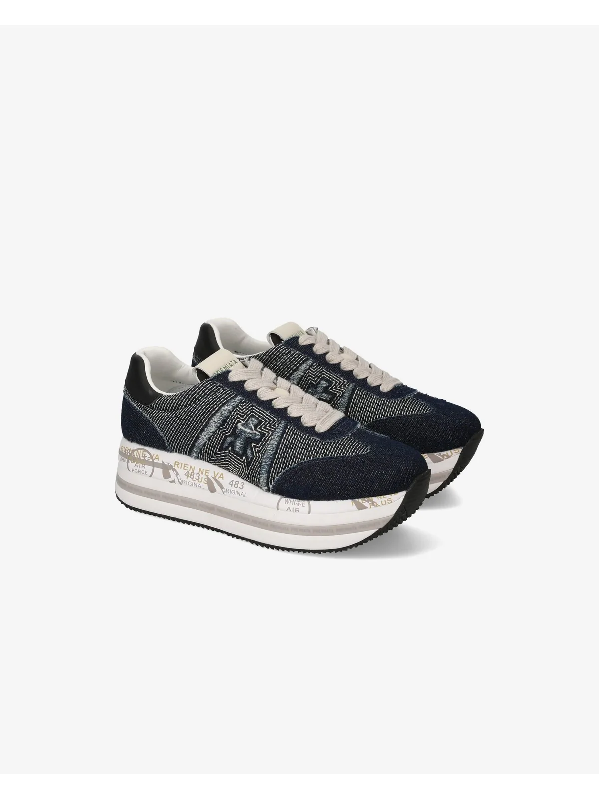 PREMIATA Sneaker Donna  BETH VAR 6957 Blu - Image 2
