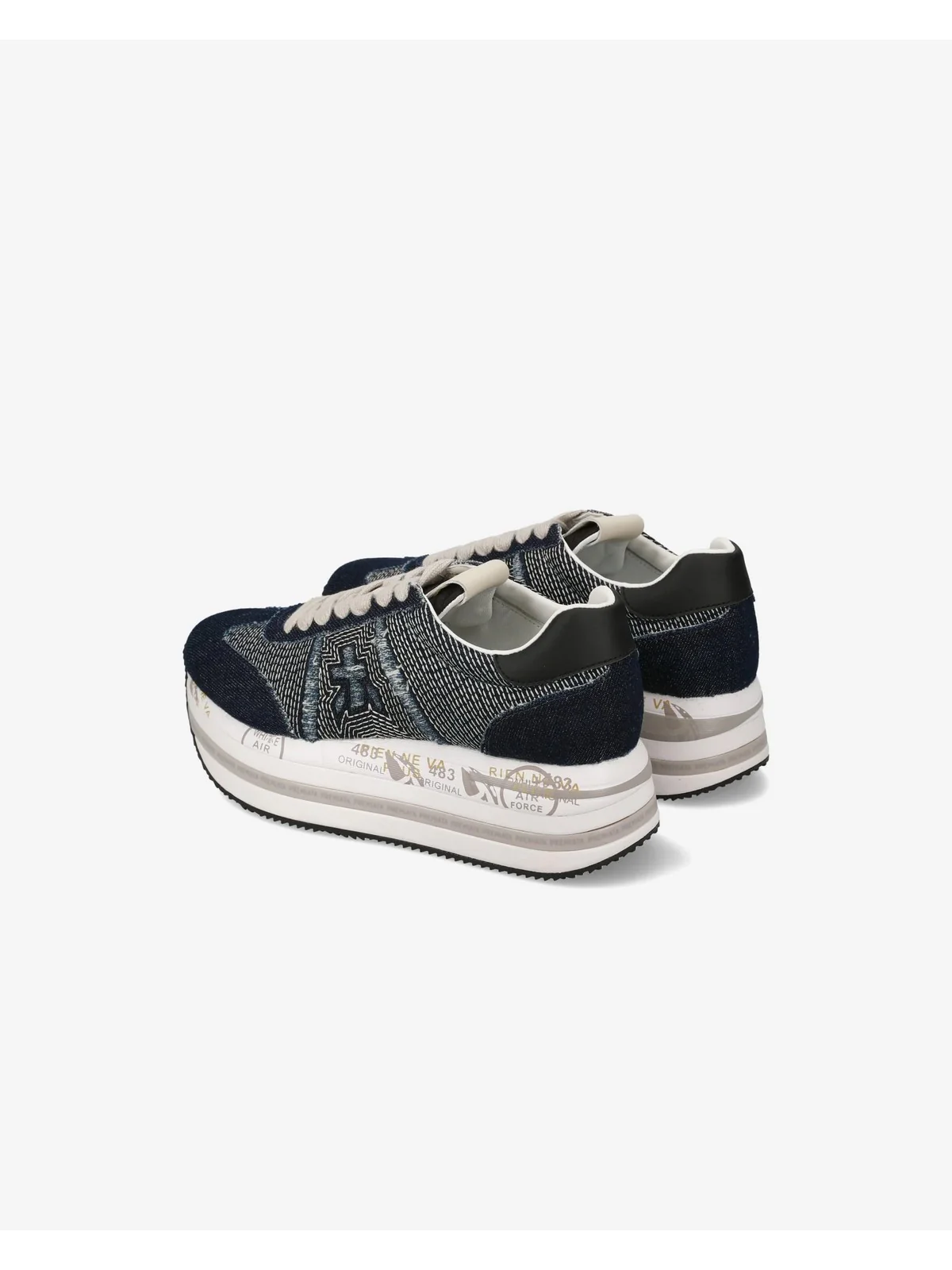PREMIATA Sneaker Donna  BETH VAR 6957 Blu - Image 4
