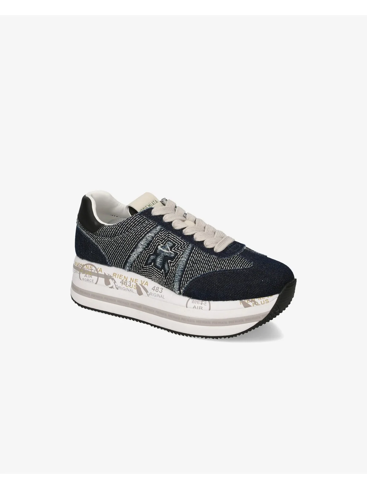 PREMIATA Sneaker Donna  BETH VAR 6957 Blu - Image 6