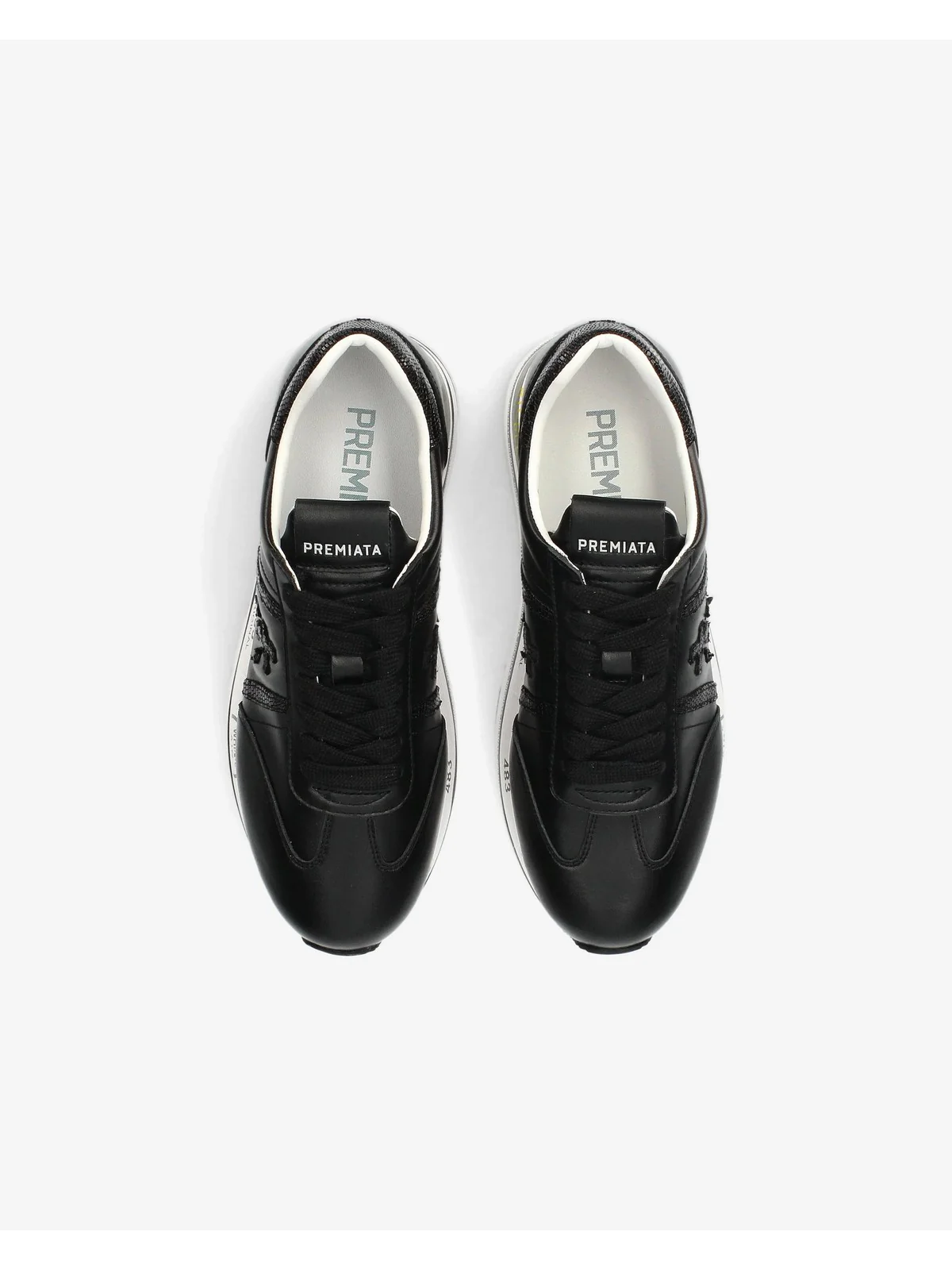 PREMIATA Sneaker Donna BETH VAR 7107 Nero - Image 6