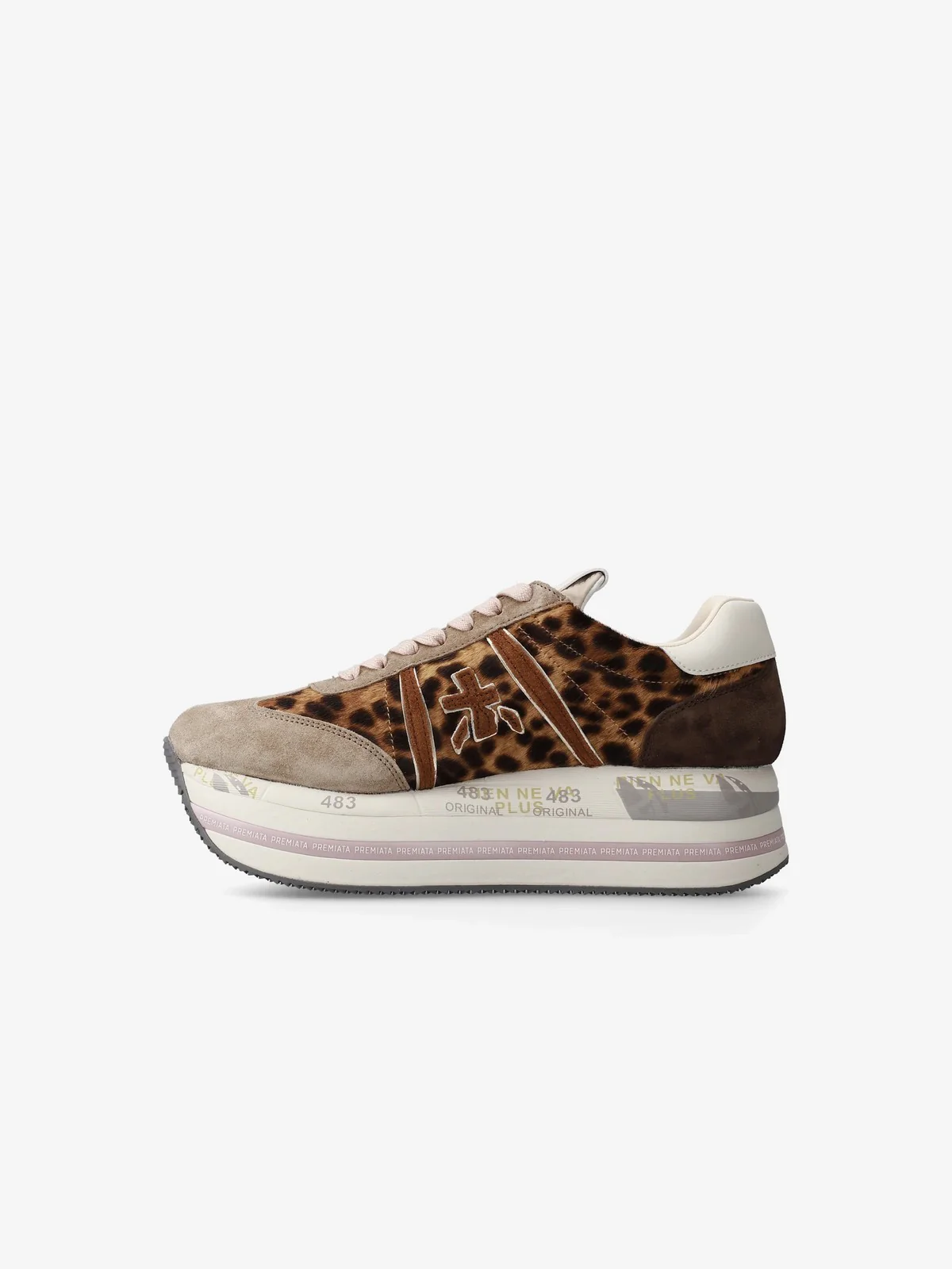 PREMIATA Sneaker Donna  BETH VAR 7741 ANIMALIER LEO - Image 4