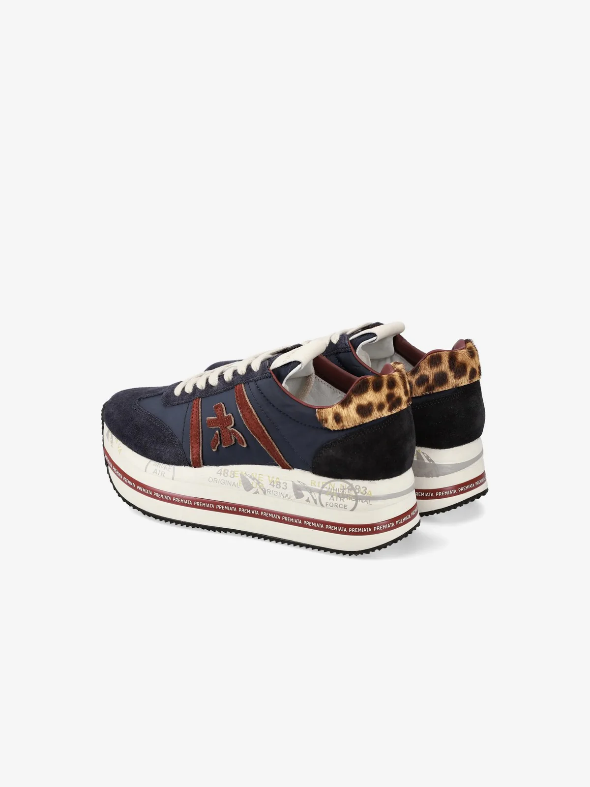 PREMIATA Sneaker Donna  BETH VAR 7743 BLUE - Image 2