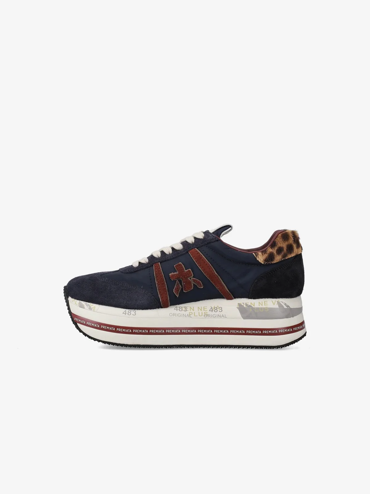 PREMIATA Sneaker Donna  BETH VAR 7743 BLUE - Image 4
