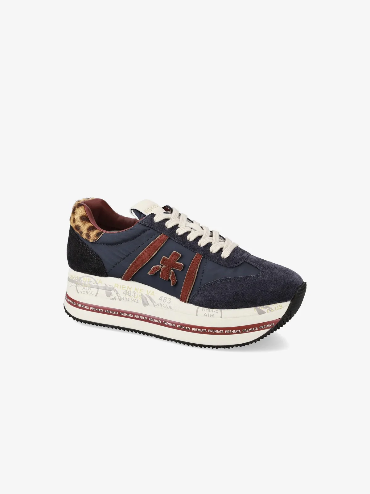 PREMIATA Sneaker Donna  BETH VAR 7743 BLUE - Image 6